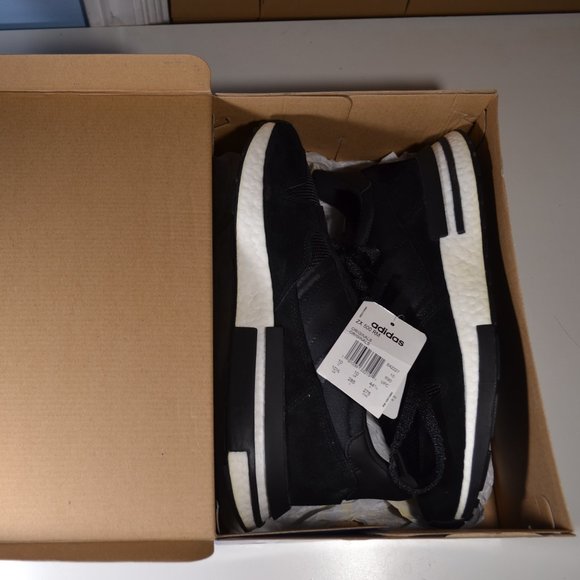 Mens Adidas ZX 500 RM Core Black Boost Sneakers B42227 Size US 10.5 - Picture 11 of 11